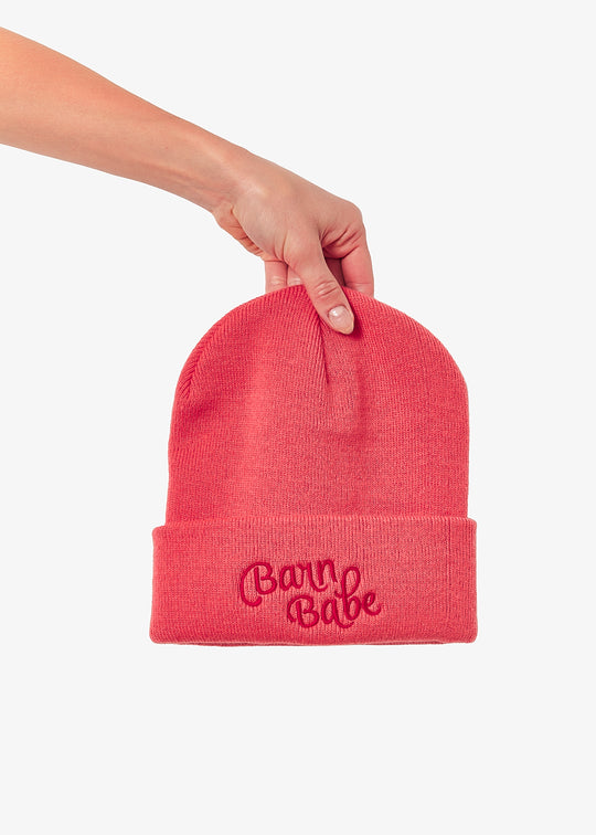 Barnbabe Mütze Red Version