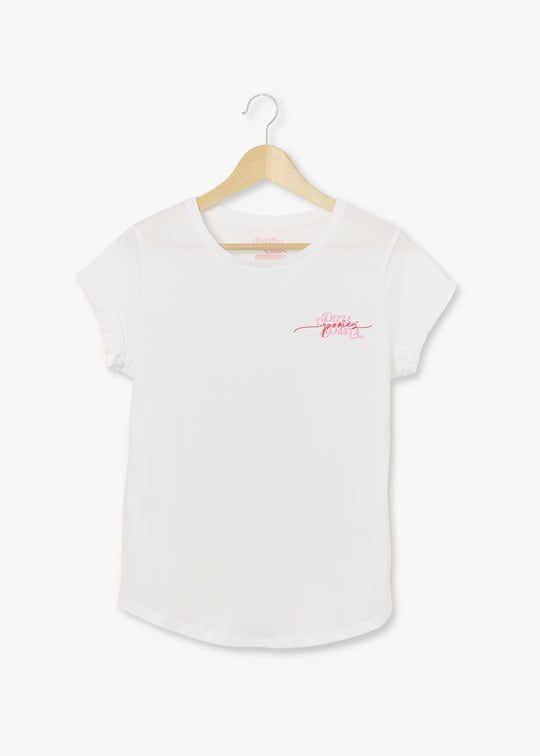 T-Shirt "Pizza, Pasta, Ponies"